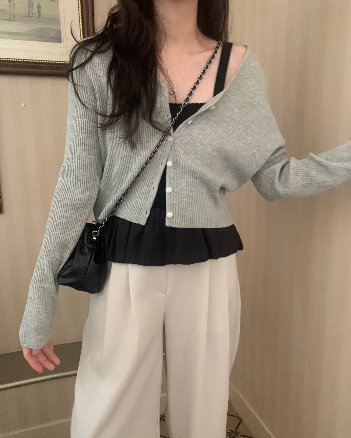 PYT-ot東大門實拍女士新款時尚25春夏推薦真品熱賣人氣針織衫pretty young thing針織衫