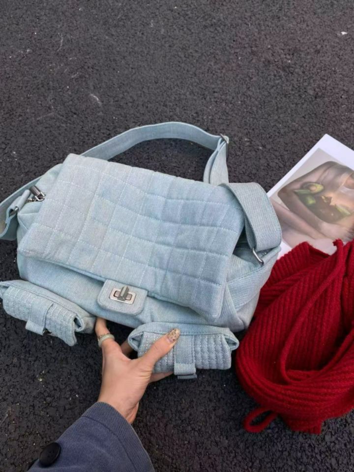 TROUVAILLE韓國代購女裝新品推薦人氣真品職業休閑單肩斜跨包TROUVAILLE單肩/斜跨包