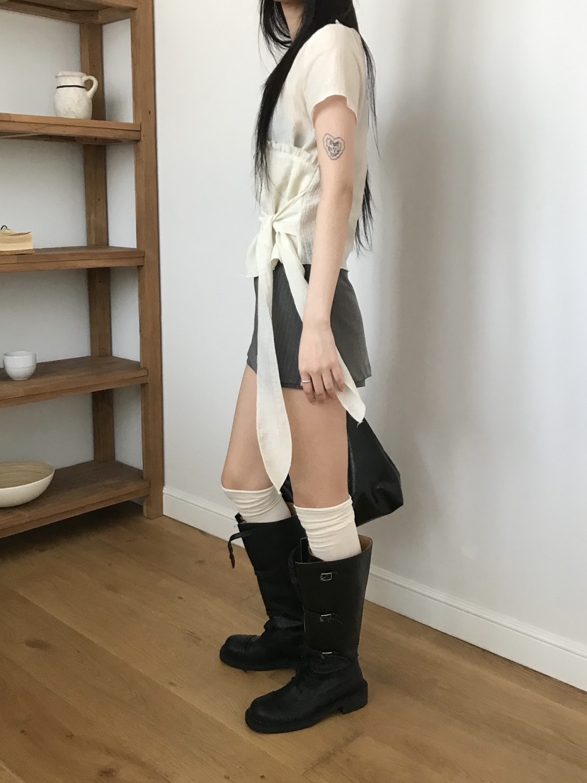 ESCHER東大門實拍女裝新品真品熱賣休閑推薦25春夏襯衫蕾絲衫ESCHER襯衫/蕾絲衫