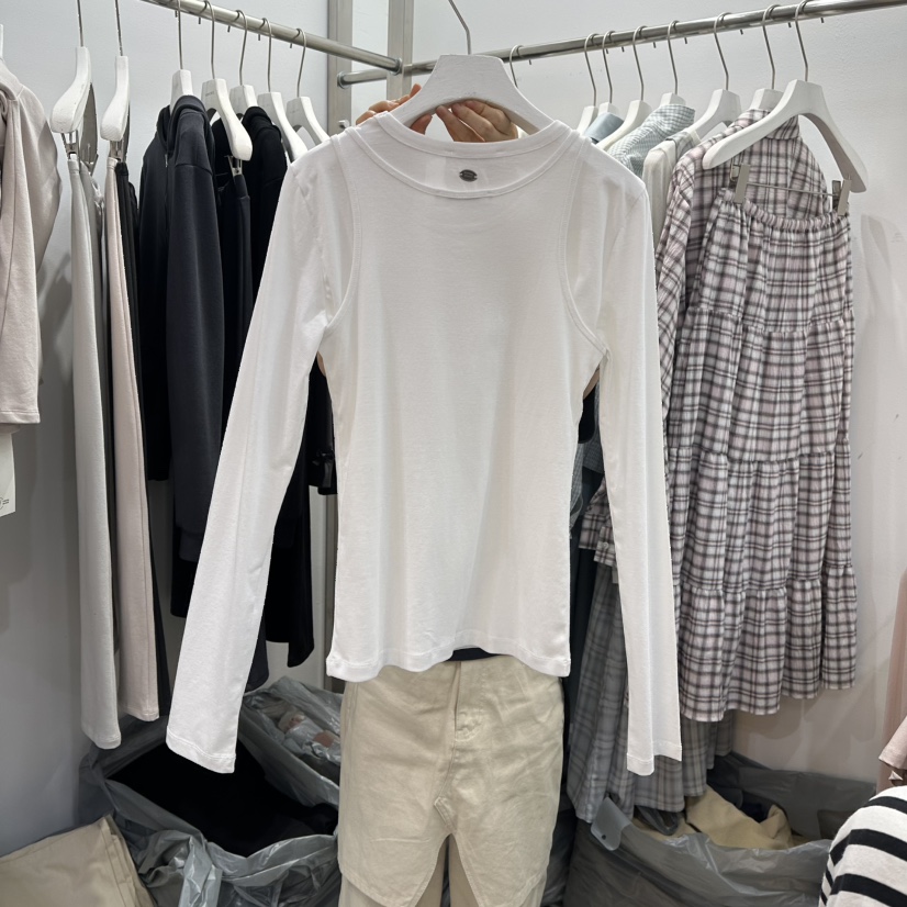 VISUAL SPACE韓國㊣直郵東大門代購女裝新款25春夏吊帶背心VISUAL SPACE吊帶/背心