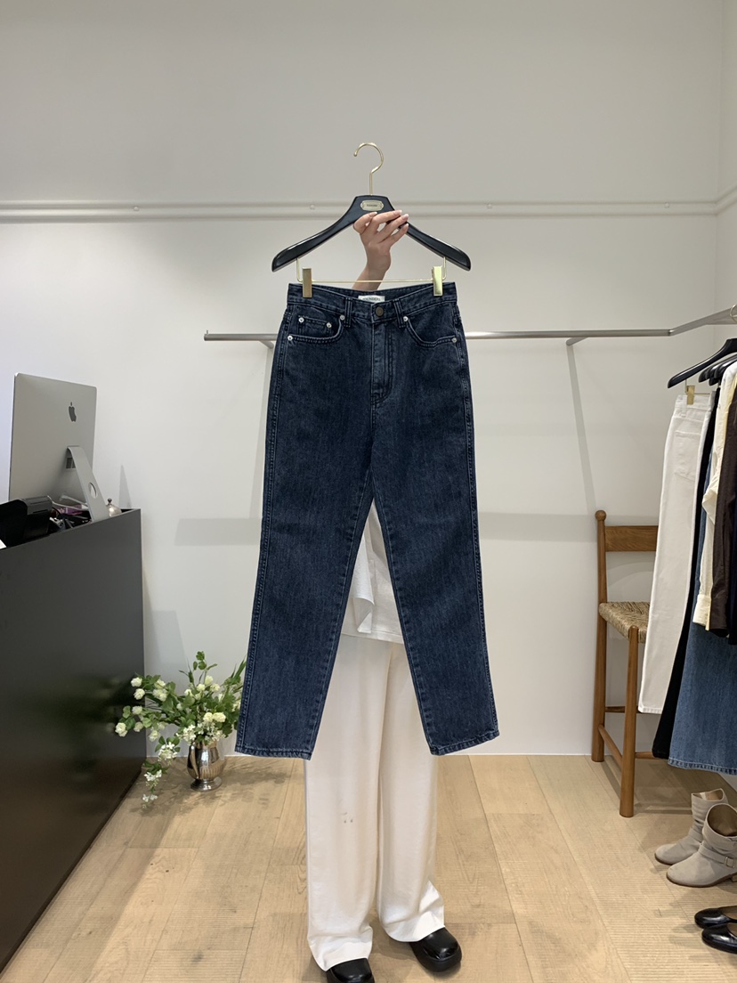 FOUNDERS韓國直郵㊣東大門實拍女裝新款休閑熱賣時尚牛仔褲FOUNDERS牛仔褲圖色2