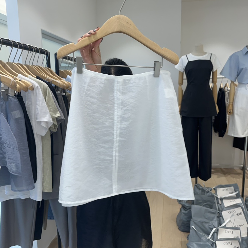 OVU韓國㊣直郵東大門代購女裝新品時尚休閑人氣熱賣推薦短裙OVU短裙