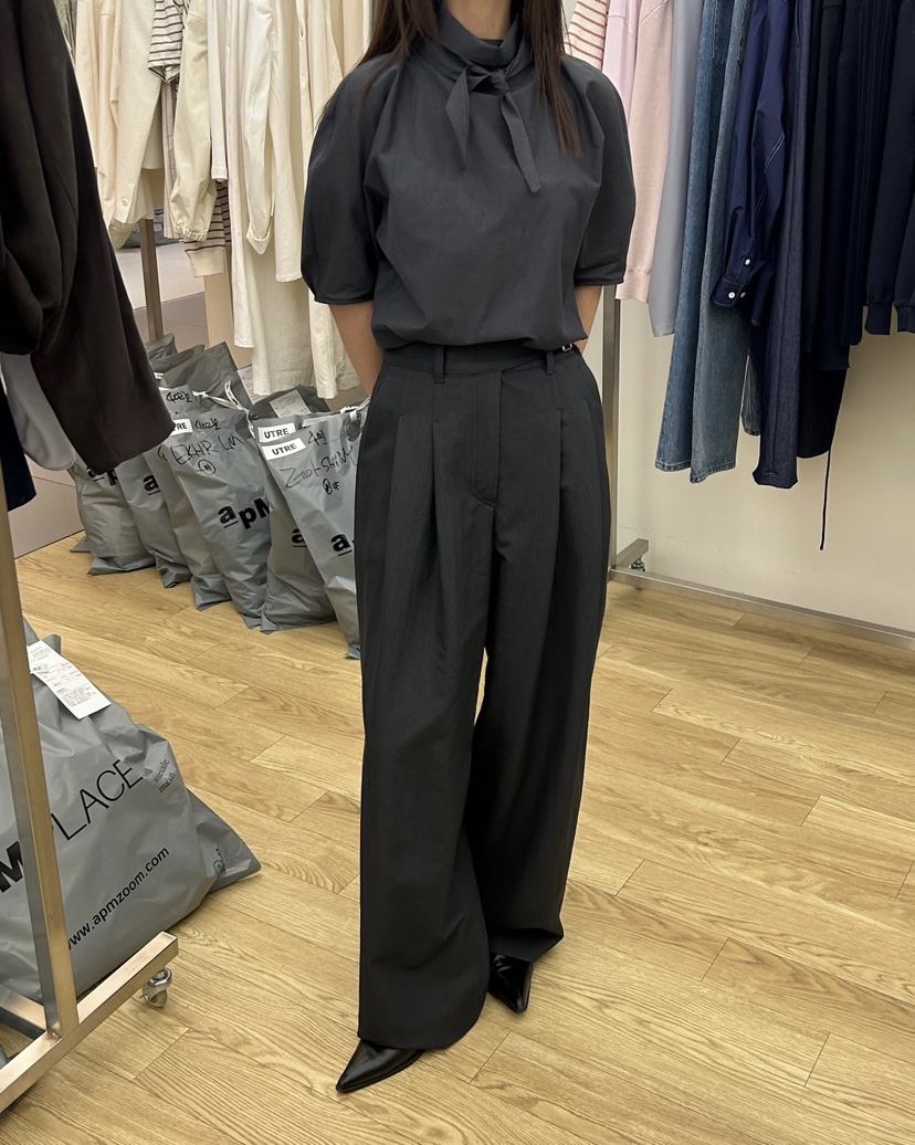 UTRE直郵韓國代購㊣女裝新款人氣休閑熱賣時尚25春夏休閑褲UTRE休閑褲