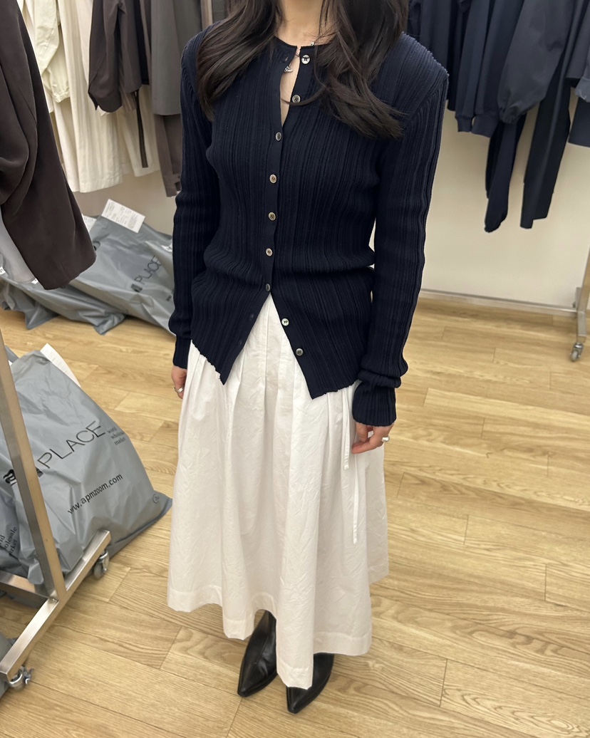 UTRE韓國㊣直郵東大門代購女裝新品休閑25春夏熱賣針織衫開衫UTRE針織衫