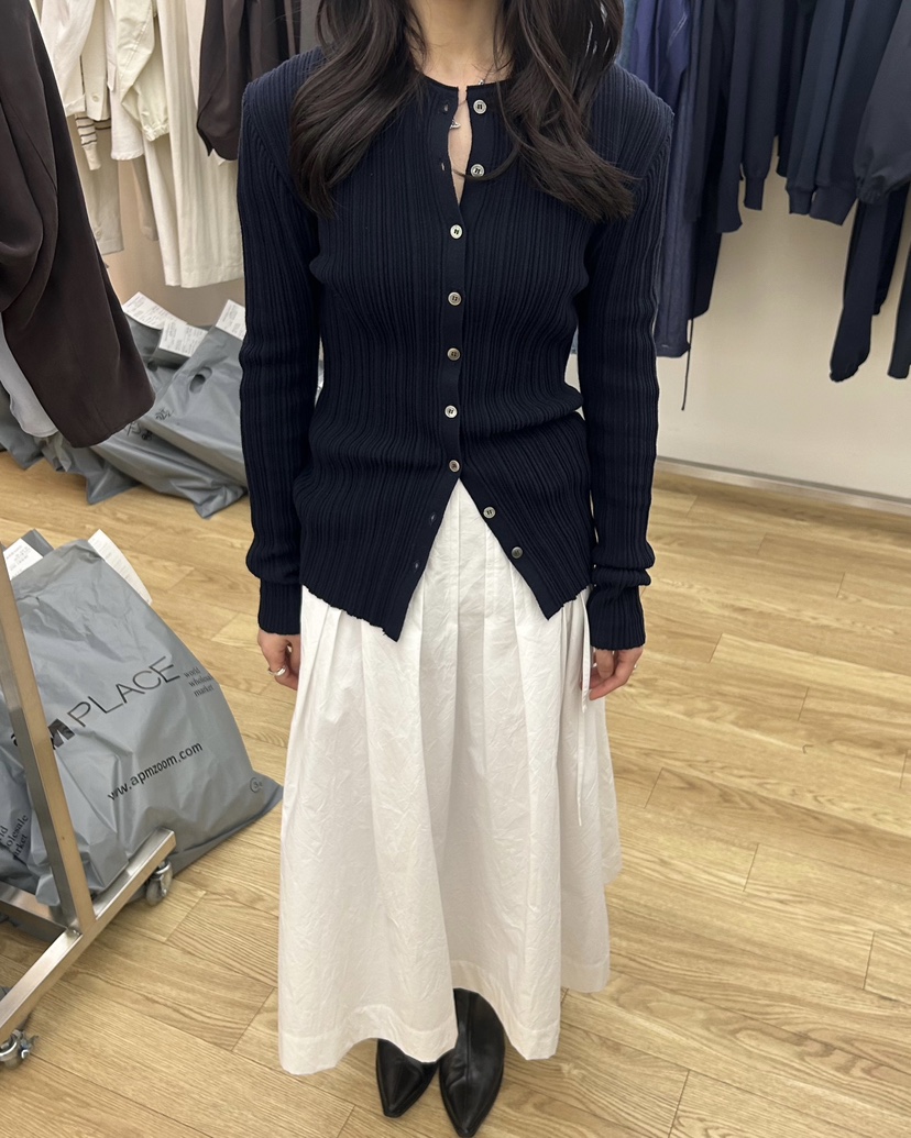 UTRE韓國㊣直郵東大門代購女裝新品休閑25春夏熱賣針織衫開衫UTRE針織衫