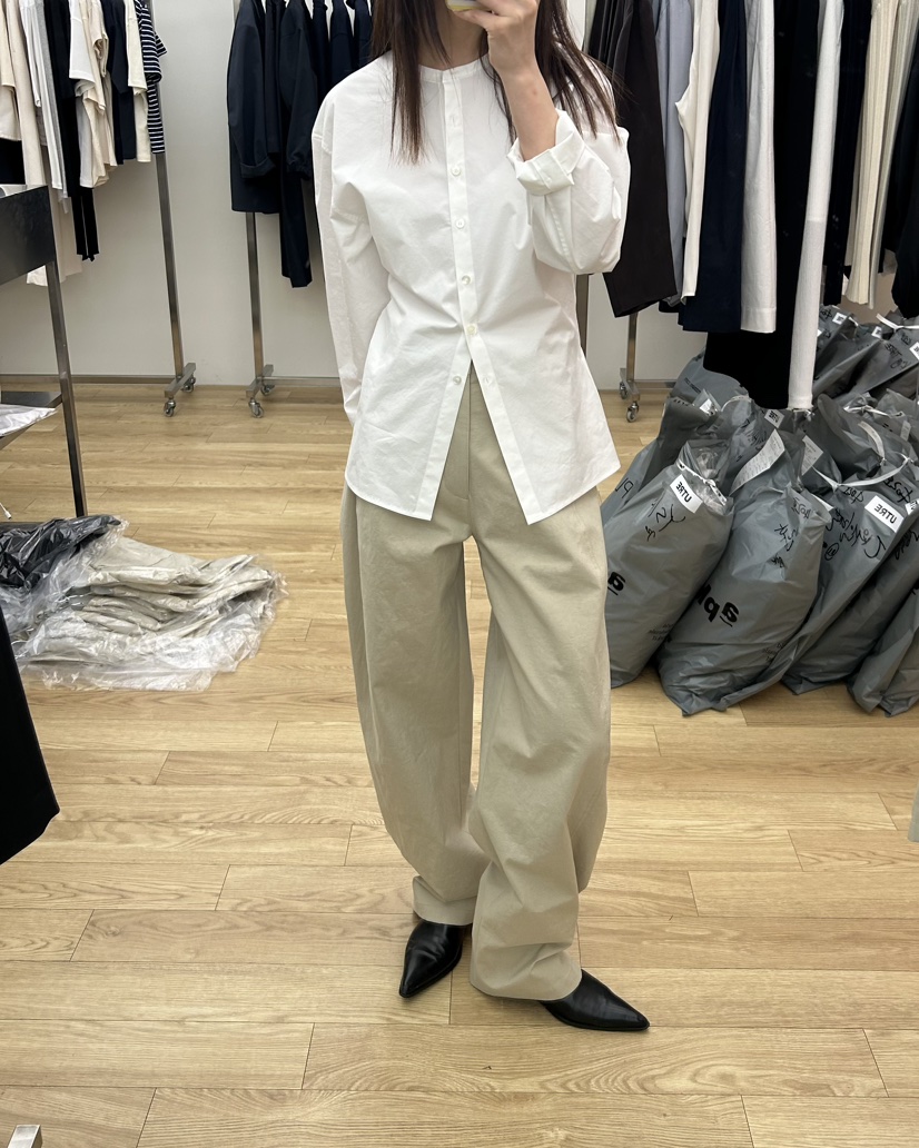 UTRE韓國直郵㊣女裝新品25春夏熱賣休閑人氣職業襯衫蕾絲衫UTRE襯衫/蕾絲衫
