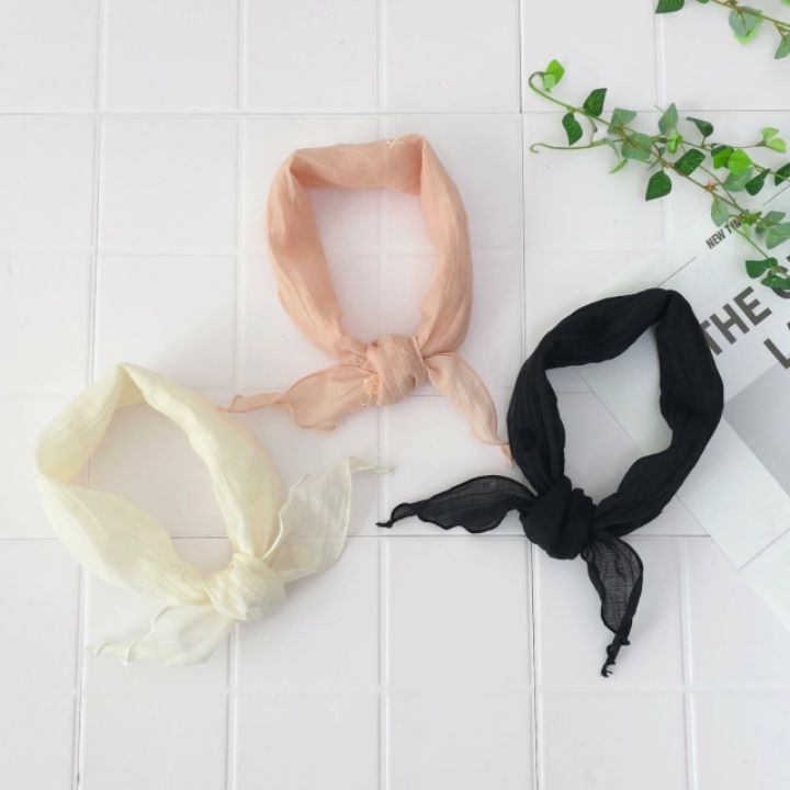 EBADA直郵韓國代購㊣女裝新品25春夏休閑職業熱賣圍巾披肩棉質EBADA圍巾/披肩