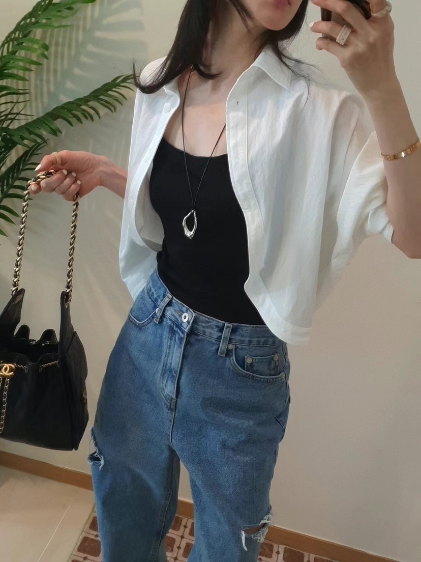 GENTLE B韓國直郵㊣東大門實拍女裝新款推薦休閑襯衫蕾絲衫GENTLE B襯衫/蕾絲衫