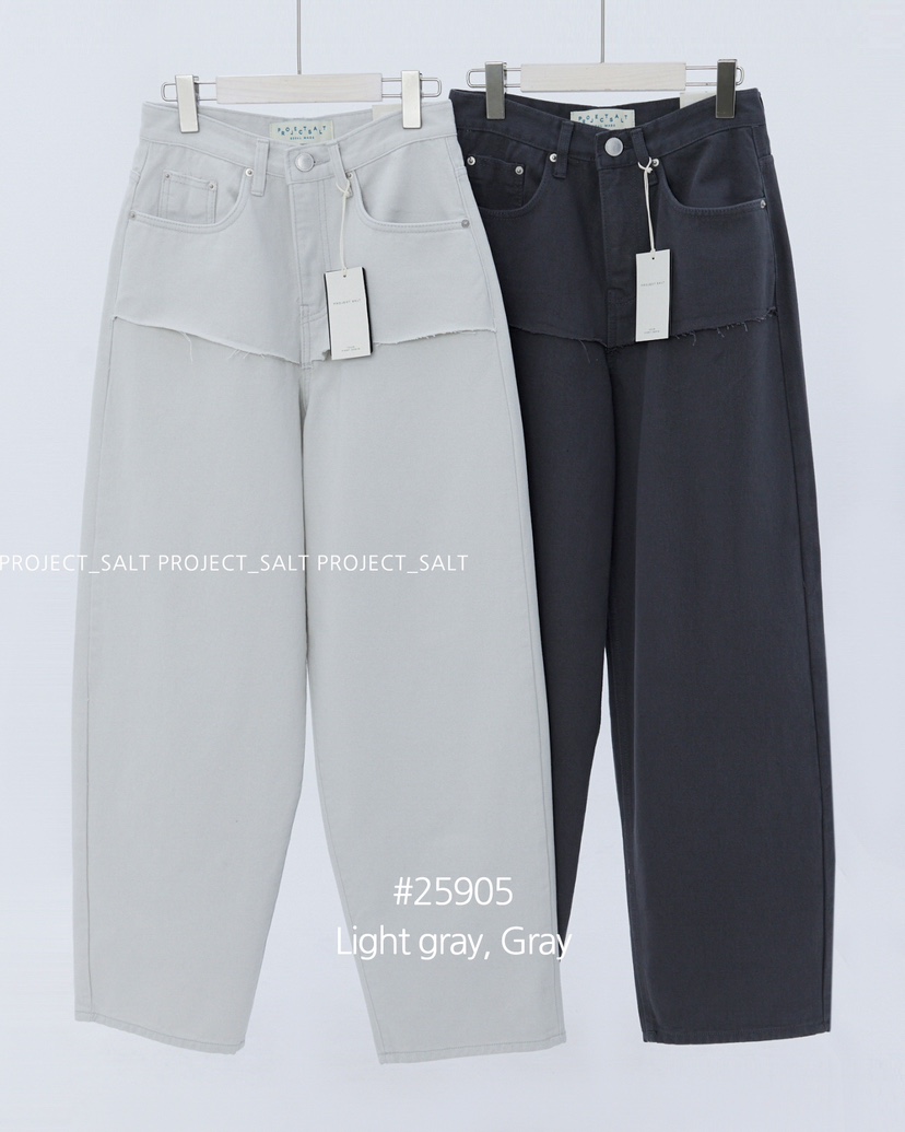 PROJECT SALT韓國直郵㊣女裝新品休閑牛仔褲PROJECTSALT牛仔褲