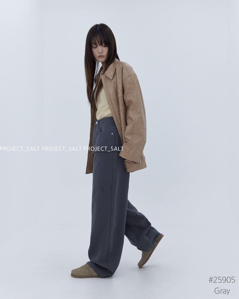 PROJECT SALT韓國直郵㊣女裝新品休閑牛仔褲PROJECTSALT牛仔褲