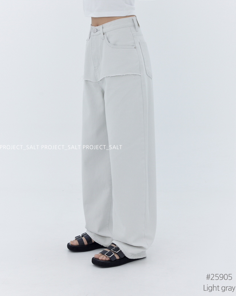 PROJECT SALT韓國直郵㊣女裝新品休閑牛仔褲PROJECTSALT牛仔褲