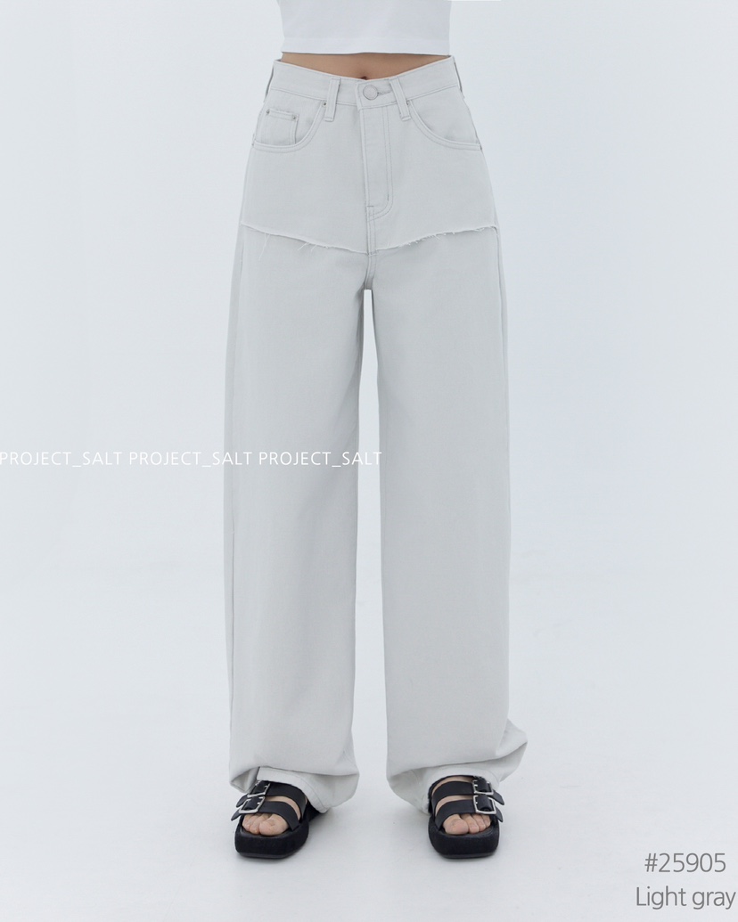 PROJECT SALT韓國直郵㊣女裝新品休閑牛仔褲PROJECTSALT牛仔褲