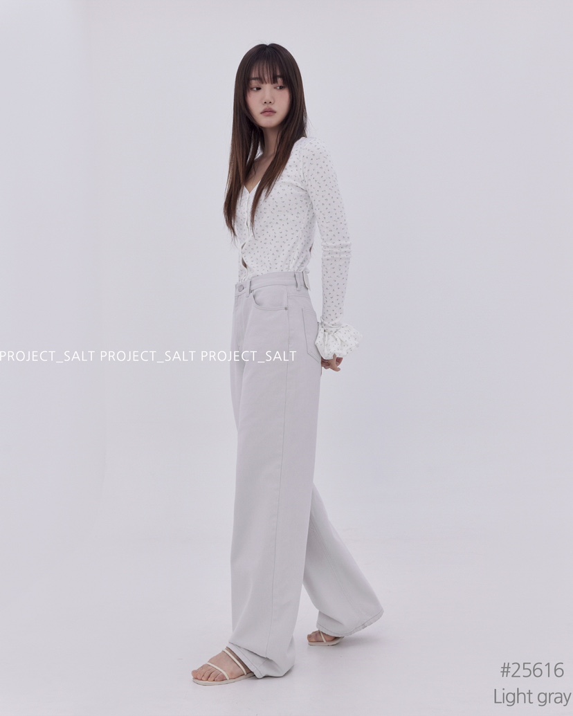 PROJECT SALT(此品牌名稱會遭售假投訴,建議淘寶店鋪商品名稱中不要使用)直郵韓國代購㊣女裝新款休閑牛仔褲PROJECTSALT牛仔褲
