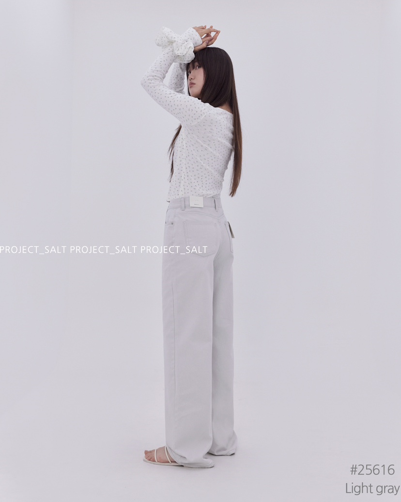 PROJECT SALT(此品牌名稱會遭售假投訴,建議淘寶店鋪商品名稱中不要使用)直郵韓國代購㊣女裝新款休閑牛仔褲PROJECTSALT牛仔褲