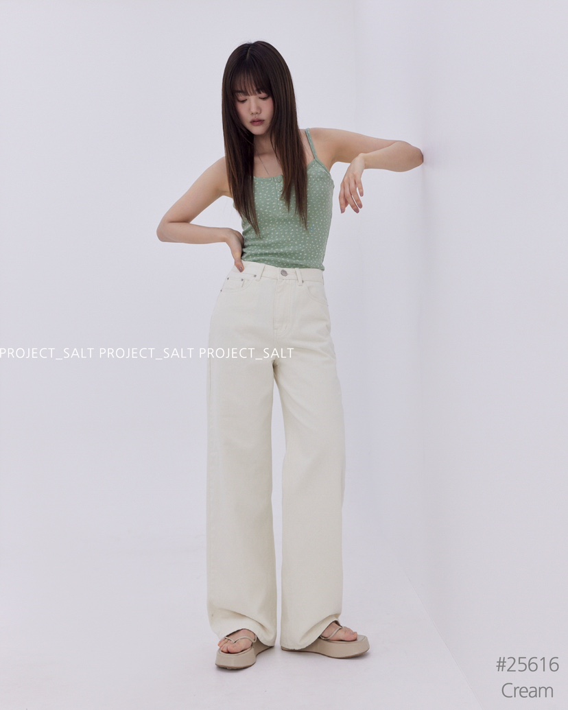 PROJECT SALT(此品牌名稱會遭售假投訴,建議淘寶店鋪商品名稱中不要使用)直郵韓國代購㊣女裝新款休閑牛仔褲PROJECTSALT牛仔褲