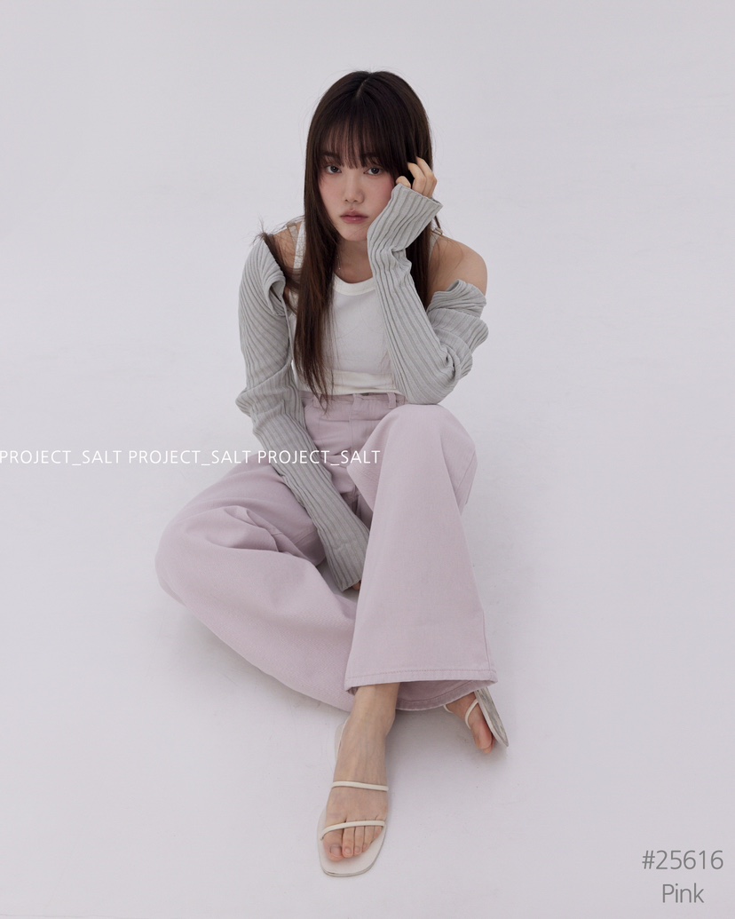 PROJECT SALT(此品牌名稱會遭售假投訴,建議淘寶店鋪商品名稱中不要使用)直郵韓國代購㊣女裝新款休閑牛仔褲PROJECTSALT牛仔褲