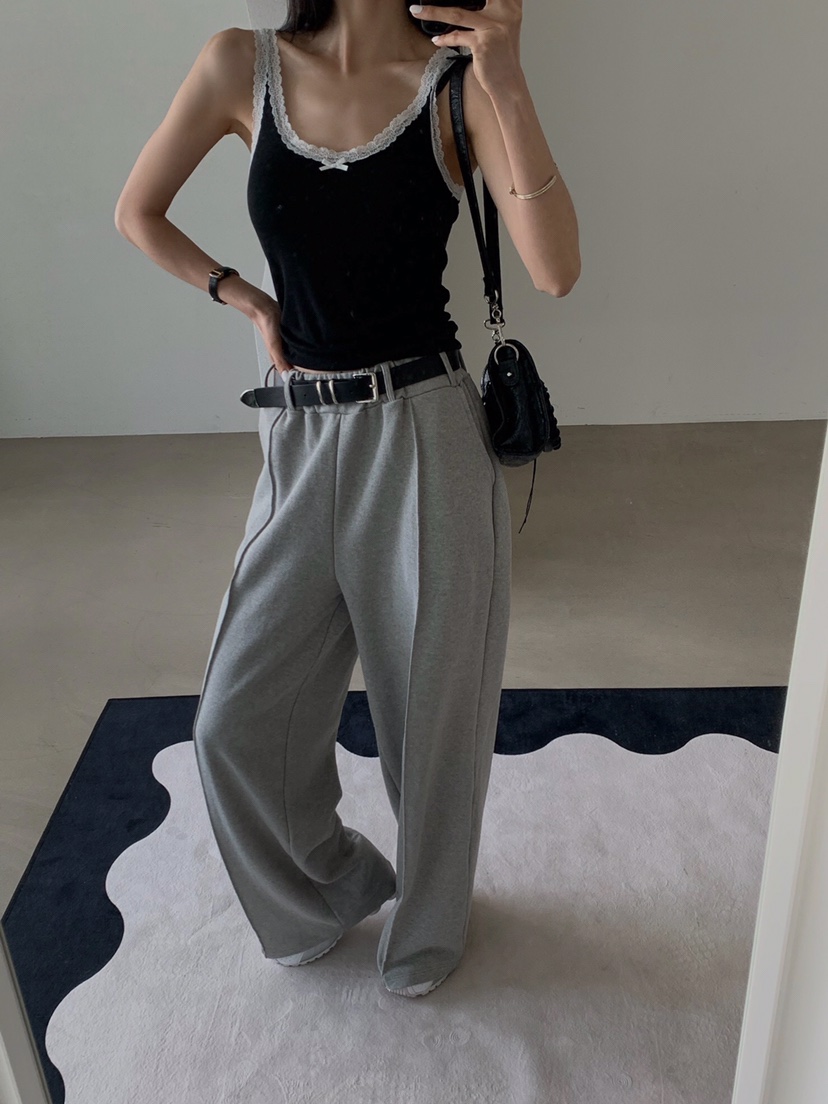 VERANDA韓國直郵㊣東大門實拍女裝新品時尚職業吊帶背心蕾絲VERANDA吊帶/背心