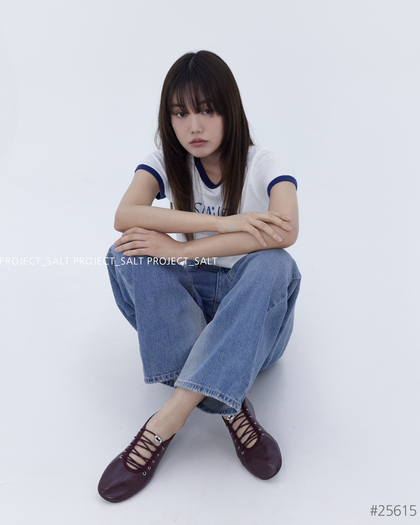 PROJECT SALT韓國直郵㊣東大門實拍女裝新款時尚牛仔褲PROJECTSALT牛仔褲