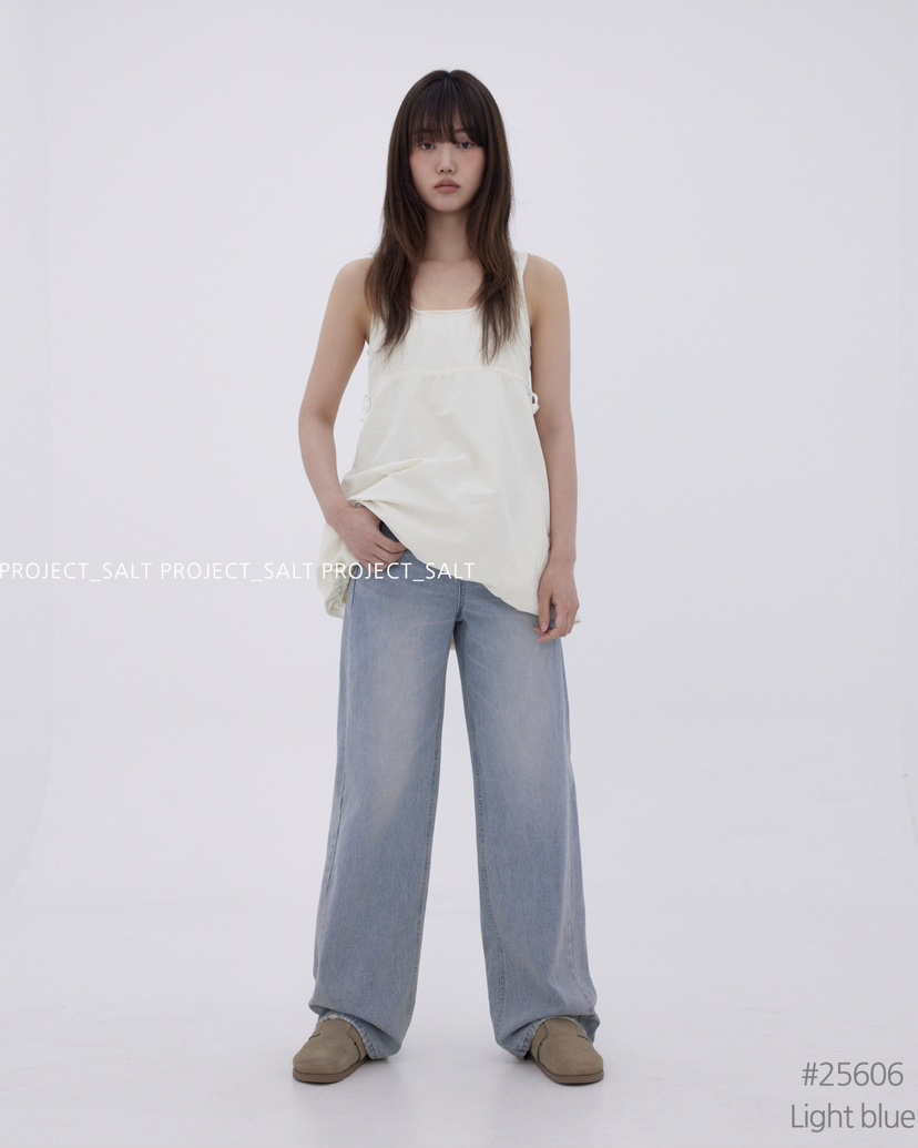 PROJECT SALT(此品牌名稱會遭售假投訴,建議淘寶店鋪商品名稱中不要使用)直郵韓國代購㊣女裝新品休閑牛仔褲PROJECTSALT牛仔褲