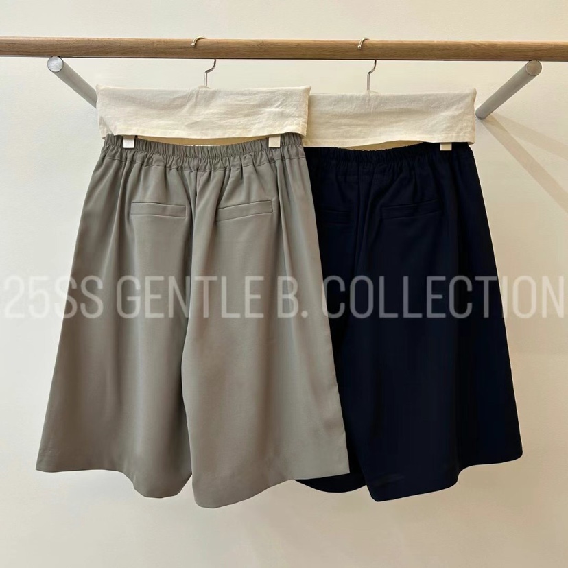 GENTLE B直郵韓國代購㊣女裝新品25春夏休閑職業推薦人氣短褲GENTLE B短褲