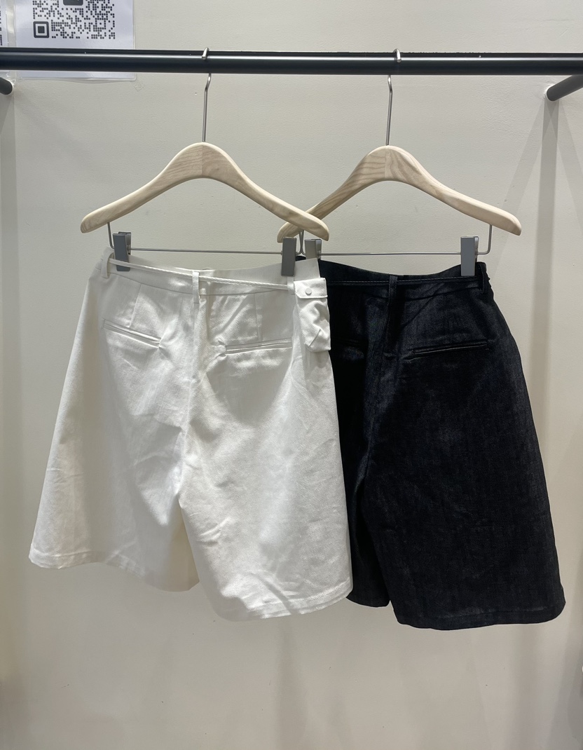 NEOUL韓國㊣直郵東大門代購女裝新品推薦25春夏短褲含腰繩口袋NEOUL/ahin雙領標簽短褲