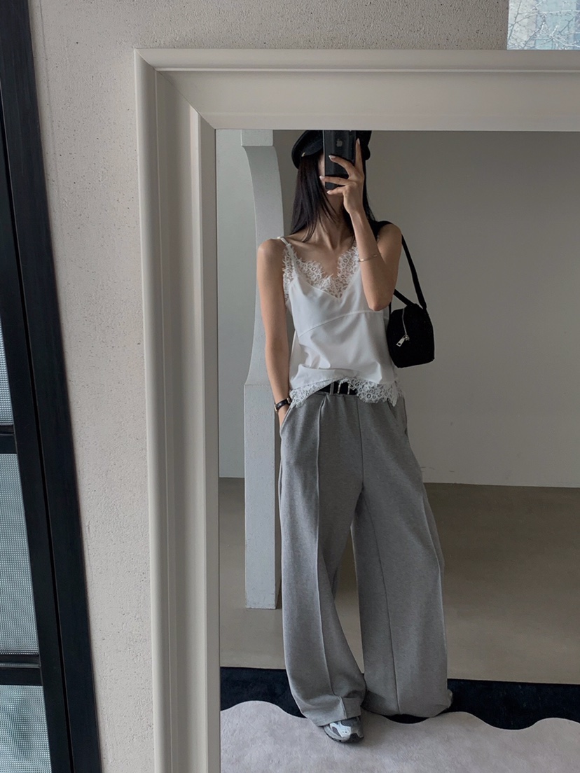 VERANDA直郵韓國代購㊣女裝新品職業休閑25春夏推薦吊帶背心VERANDA吊帶/背心