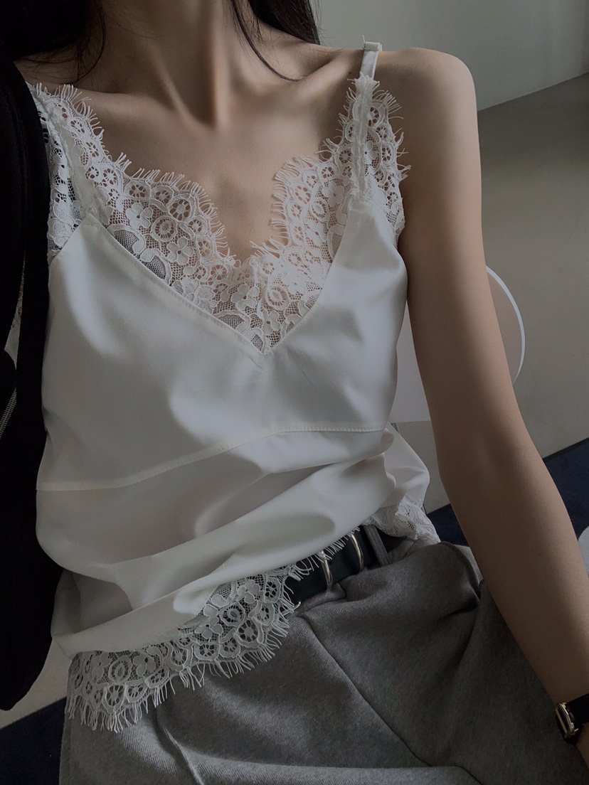 VERANDA直郵韓國代購㊣女裝新品職業休閑25春夏推薦吊帶背心VERANDA吊帶/背心