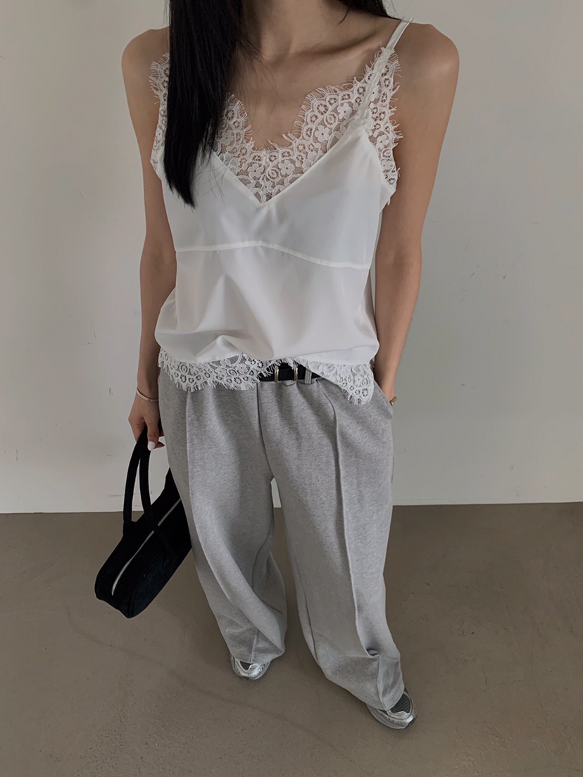 VERANDA直郵韓國代購㊣女裝新品職業休閑25春夏推薦吊帶背心VERANDA吊帶/背心