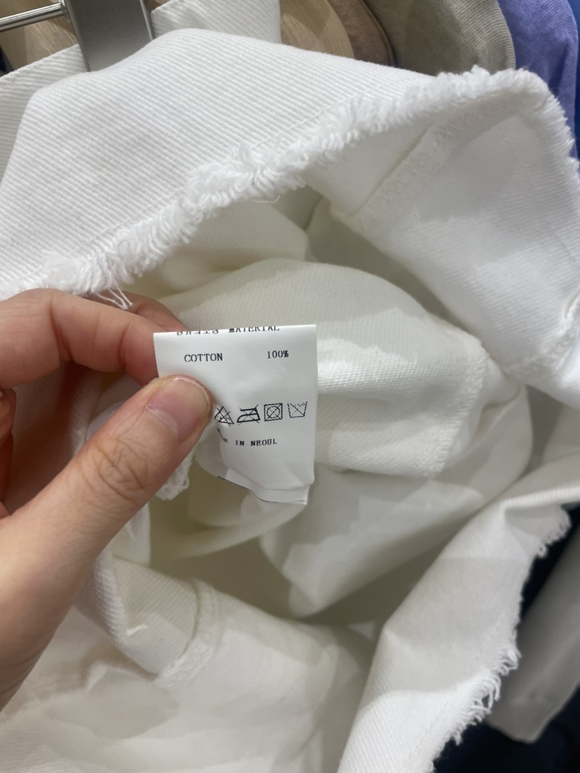 NEOUL直郵韓國代購㊣女裝新款休閑時尚推薦熱賣25春夏人氣短褲NEOUL/ahin雙領標簽短褲