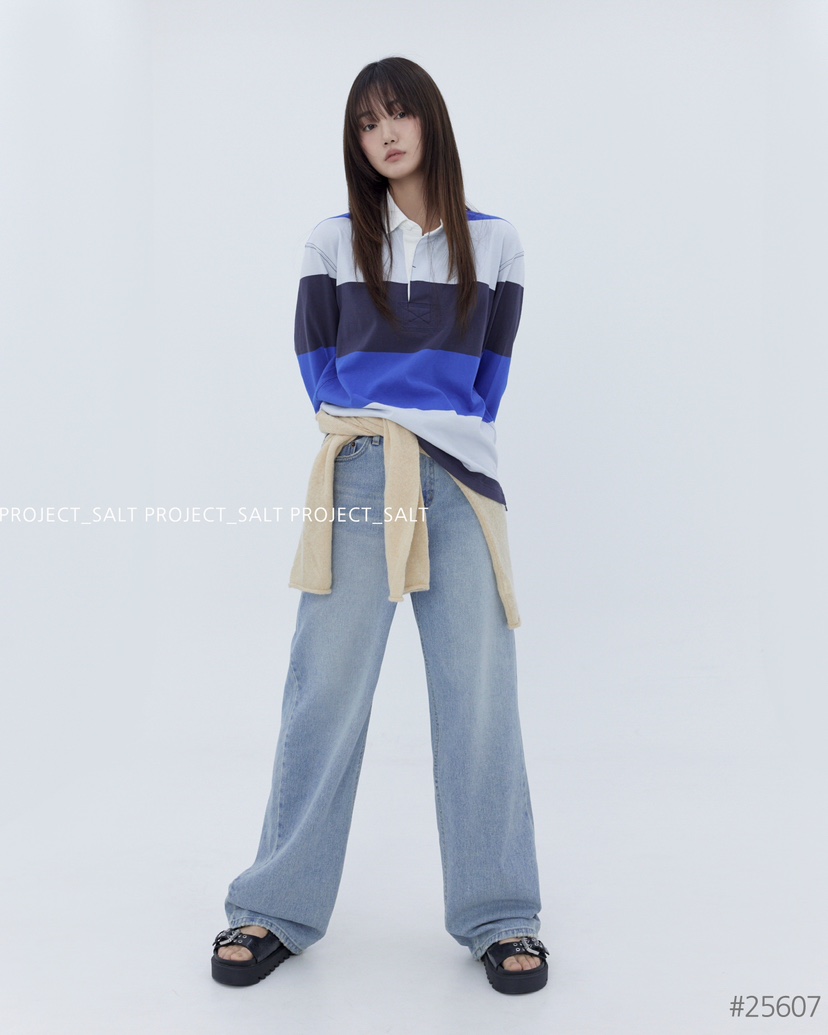 PROJECT SALT直郵韓國代購㊣女裝新款熱賣牛仔褲PROJECTSALT牛仔褲