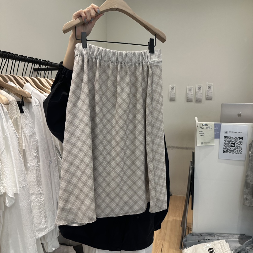 ORE-P韓國直郵㊣東大門實拍女裝新品25春夏時尚人氣職業長裙ORE長裙