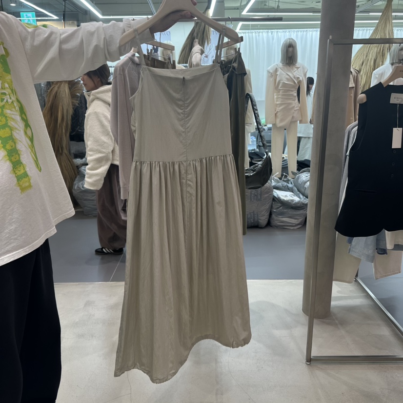 BINUS韓國㊣直郵東大門代購女裝新品熱賣人氣25春夏職業連衣裙BINUS連衣裙