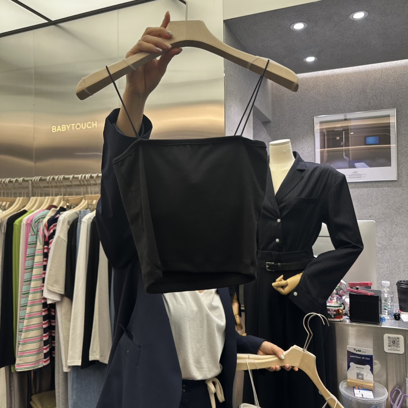 BABYTOUCH韓國㊣直郵東大門代購女裝新品推薦時尚人氣吊帶背心BABYTOUCH吊帶/背心