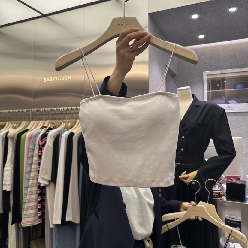 BABYTOUCH韓國㊣直郵東大門代購女裝新品推薦時尚人氣吊帶背心BABYTOUCH吊帶/背心圖色2
