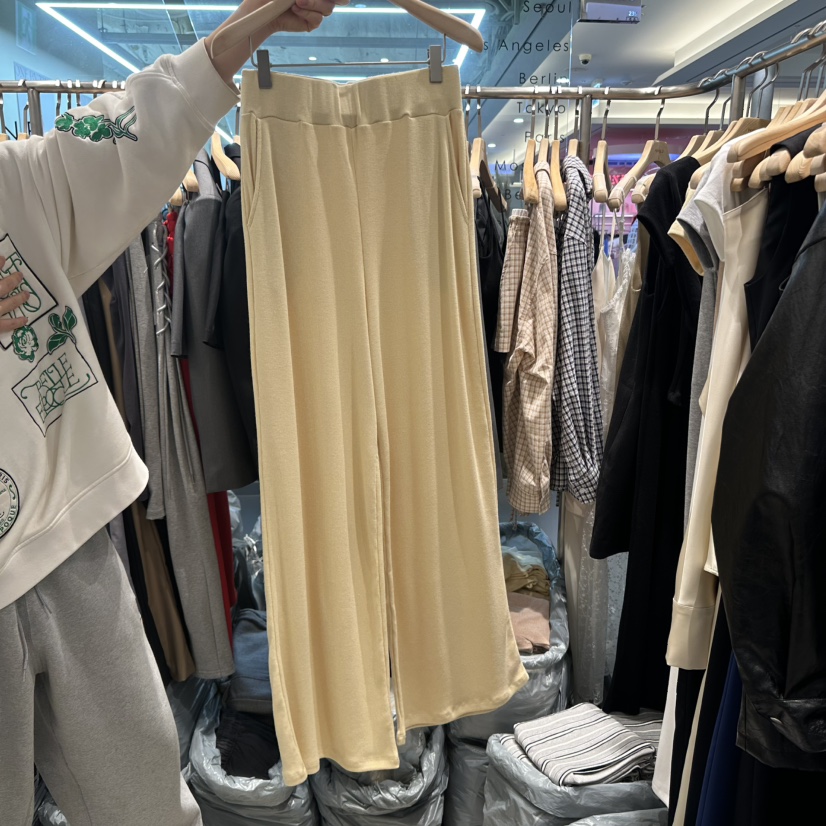 HONG.U韓國直郵㊣東大門實拍女裝新品熱賣人氣職業休閑休閑褲HONG.U休閑褲圖色4