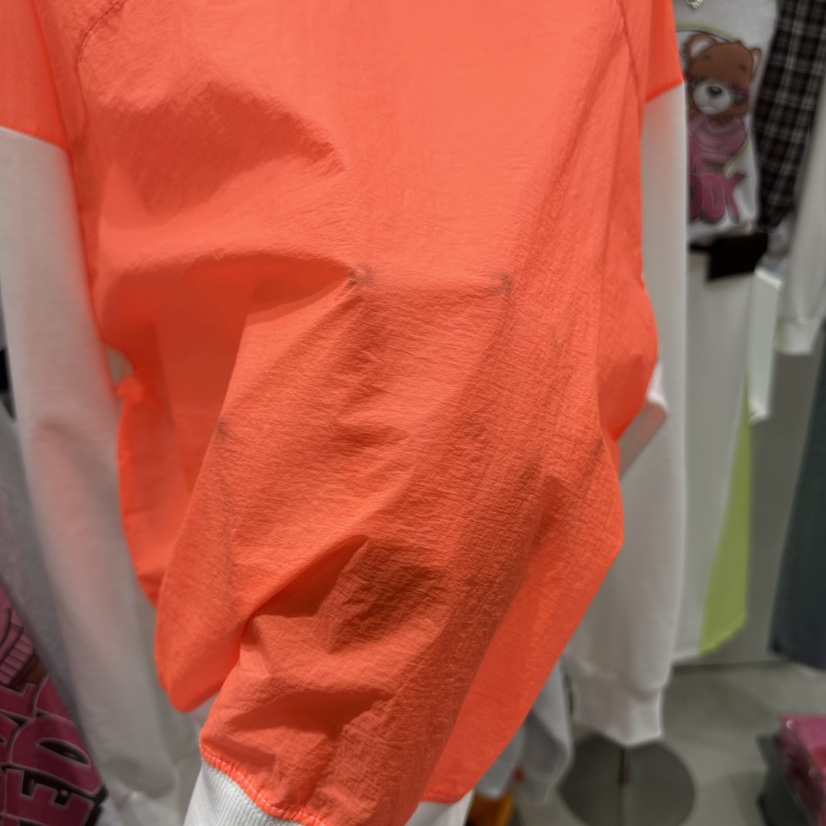 N YEN直郵韓國代購㊣女裝新品25春夏時尚長袖T恤連帽衫透明N YEN長袖T恤