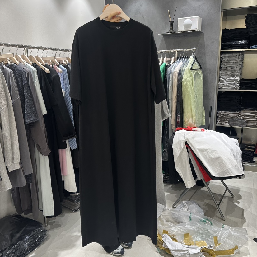 OPEN直郵韓國代購㊣女裝新品時尚人氣25春夏休閑熱賣連衣裙OPEN連衣裙圖色1