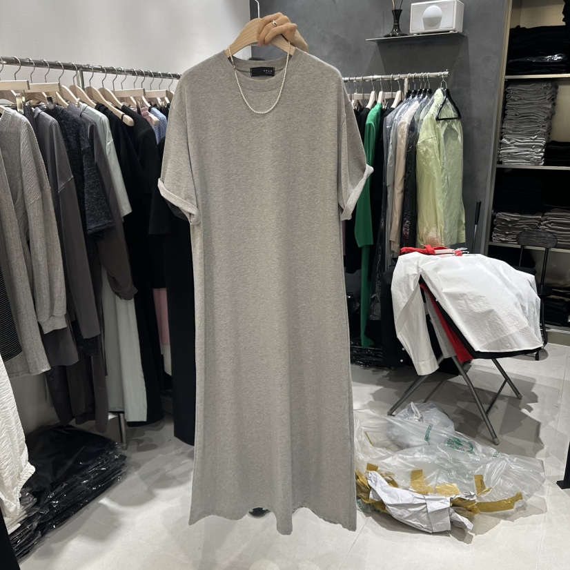 OPEN直郵韓國代購㊣女裝新品時尚人氣25春夏休閑熱賣連衣裙OPEN連衣裙圖色2
