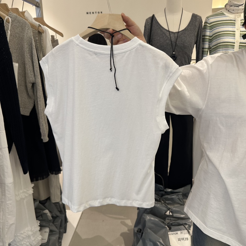 MENTOR韓國直郵㊣女裝新款休閑人氣25春夏時尚熱賣吊帶背心MENTOR吊帶/背心