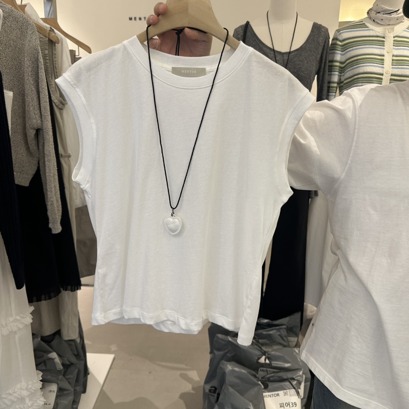 MENTOR韓國直郵㊣女裝新款休閑人氣25春夏時尚熱賣吊帶背心MENTOR吊帶/背心圖色1