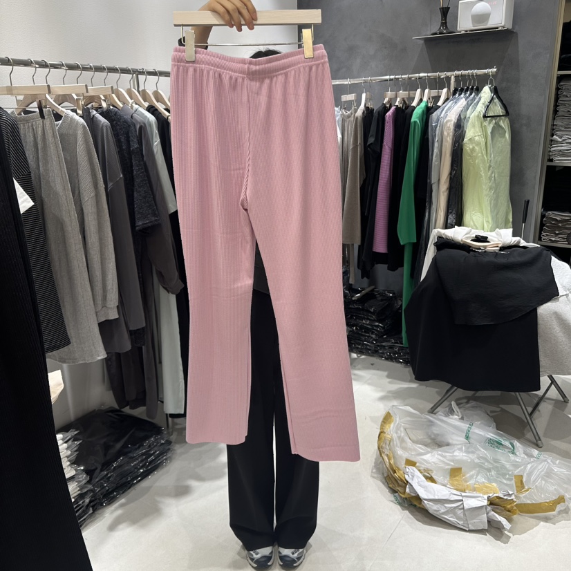 OPEN韓國直郵㊣東大門實拍女裝新品職業25春夏時尚休閑休閑褲OPEN休閑褲