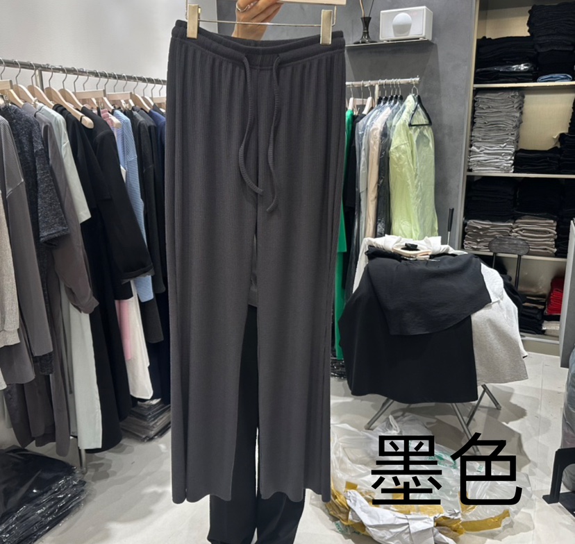 OPEN韓國直郵㊣東大門實拍女裝新品職業25春夏時尚休閑休閑褲OPEN休閑褲