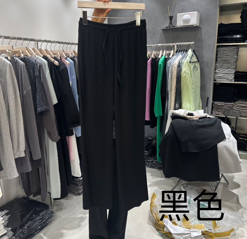 OPEN韓國直郵㊣東大門實拍女裝新品職業25春夏時尚休閑休閑褲OPEN休閑褲圖色2