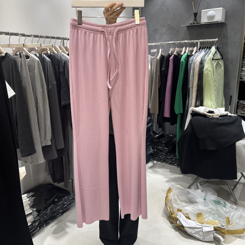 OPEN韓國直郵㊣東大門實拍女裝新品職業25春夏時尚休閑休閑褲OPEN休閑褲圖色3