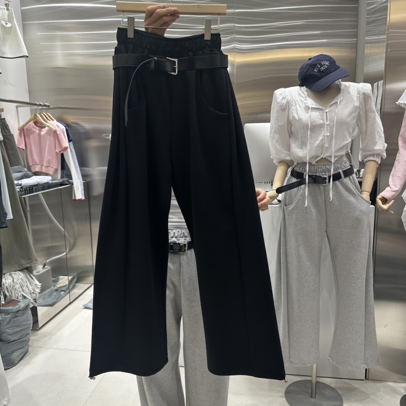 BEENS韓國直郵㊣東大門實拍女裝新品休閑25春夏人氣時尚休閑褲BEENS休閑褲圖色2