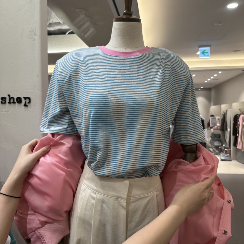BISHOP韓國㊣直郵東大門代購女裝新款休閑職業推薦時尚人氣T恤b#/BISHOPT恤圖色4