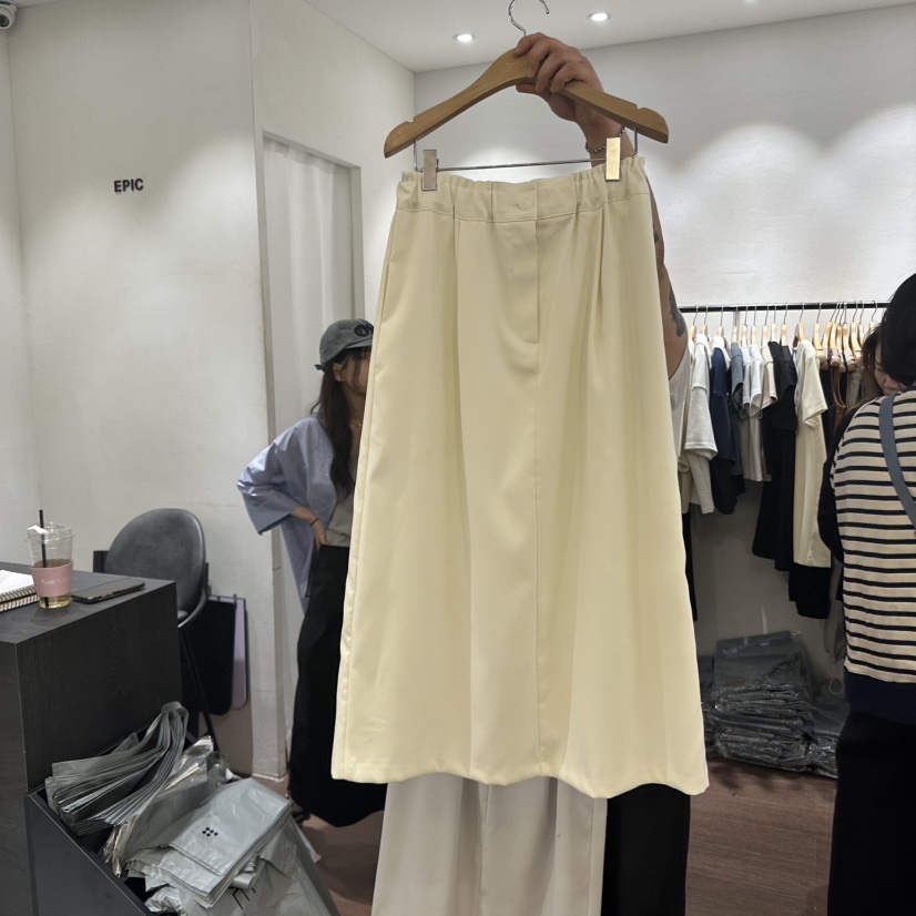 EPIC-S直郵韓國代購㊣女裝新品時尚休閑推薦熱賣人氣25春夏長裙EPIC-S長裙圖色2