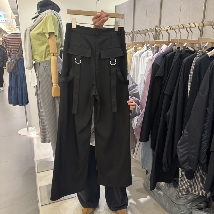 NOON_D韓國㊣直郵東大門代購女裝新款人氣時尚25春夏休閑褲NOON_D休閑褲