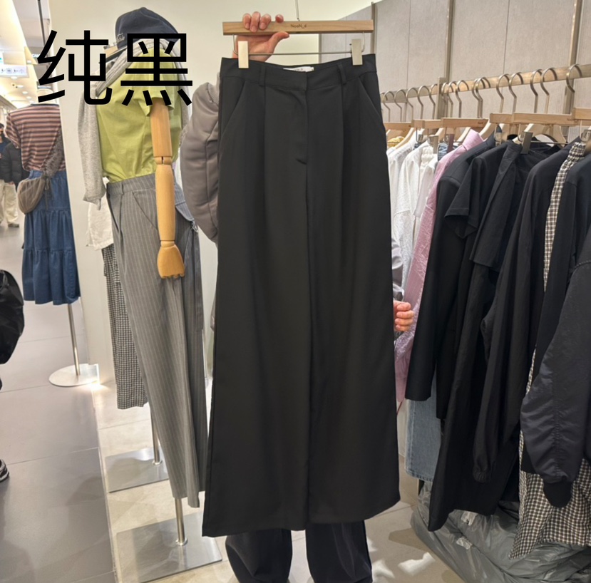 NOON_D韓國㊣直郵東大門代購女裝新款人氣時尚25春夏休閑褲NOON_D休閑褲圖色3