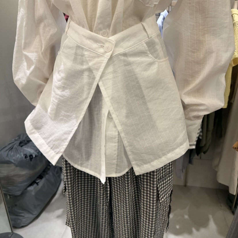 NOON_D韓國㊣直郵東大門代購女裝新款職業人氣休閑25春夏短裙NOON_D短裙